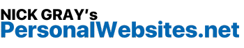 Nick Gray's PersonalWebsites.net